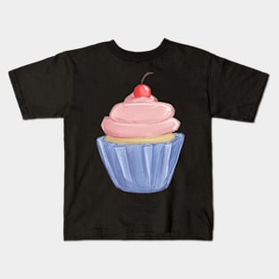 Pretty Pink Cupcake Kids T-Shirt